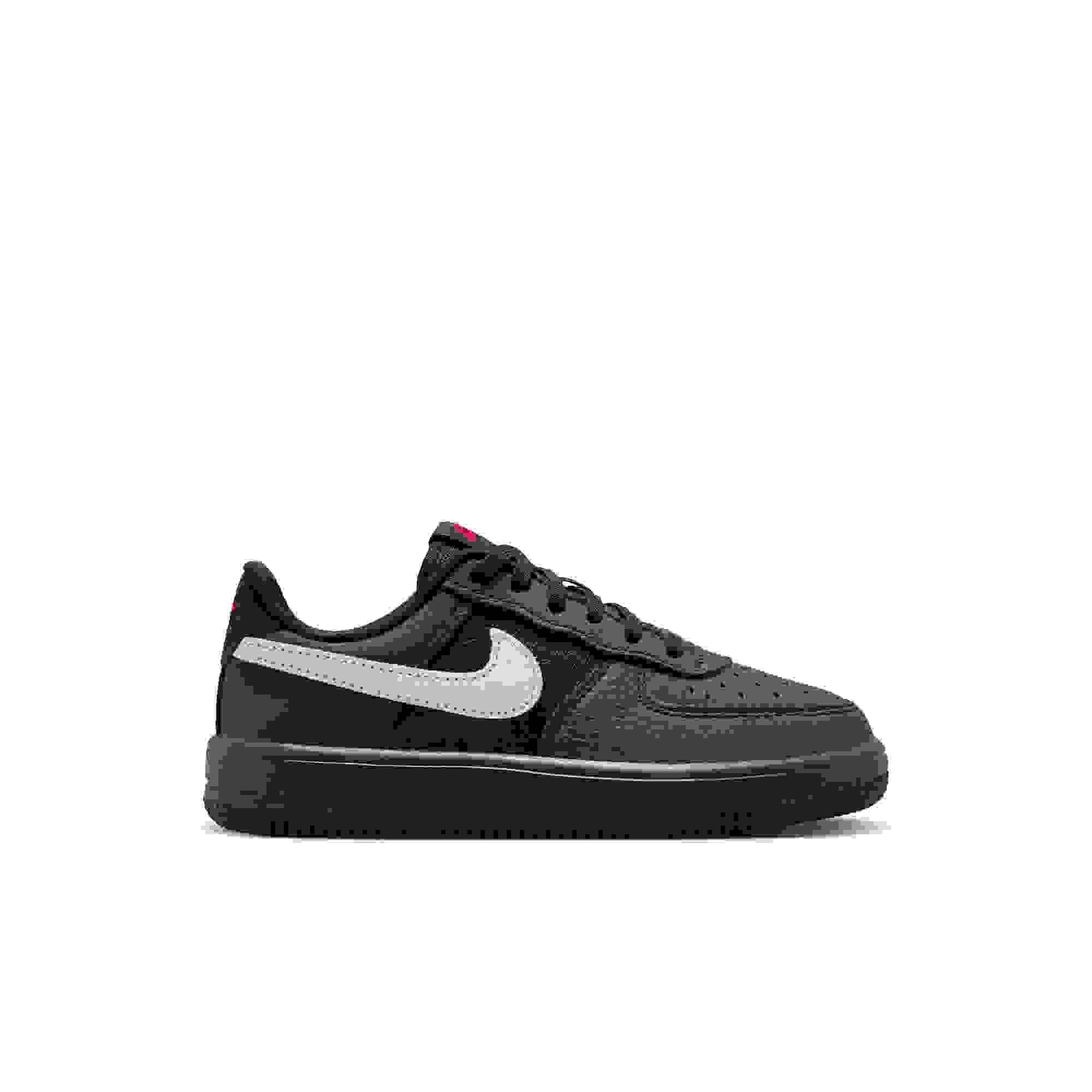Nike Air Force 1 Preschool Kids' "Dark Obsidian" Shoe